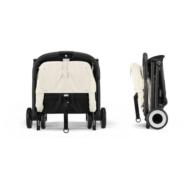 CYBEX - Poussette ultra compacte et confortable - ORFEO - 4 roues - Canvas White CYBEX - Poussette ultra compacte et confortable - ORFEO - 4 roues - Canvas White