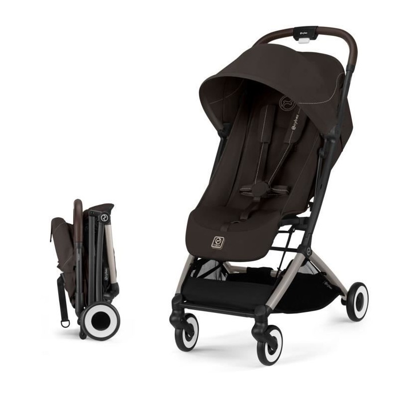 CYBEX - Poussette ultra compacte et confortable - ORFEO - 4 roues - Ch CYBEX - Poussette ultra compacte et confortable - ORFEO - 4 roues - Ch