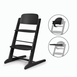Chaise haute évolutive - CYBEX - IRIS 3-en-1 - Bois - Baby set & plat