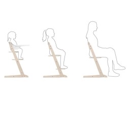 Chaise haute évolutive - CYBEX - IRIS 3-en-1 - Bois - Baby set & plat