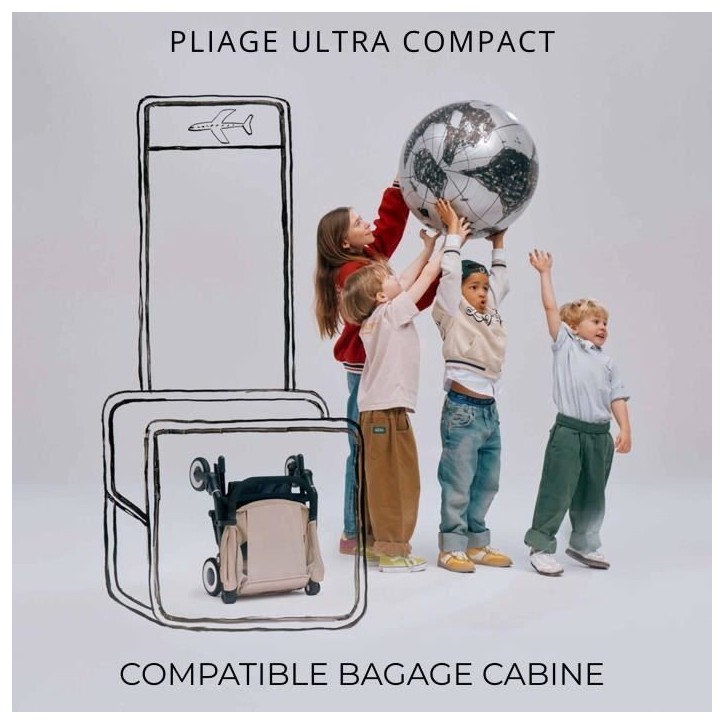 Poussette canne ultra-compacte Agis CYBEX - 5 a 22 kg (6 mois - 4 ans) - poussette légere 6,3 kg - compatible avion - Magic Bla Poussette canne ultra-compacte Agis CYBEX - 5 a 22 kg (6 mois - 4 ans) - poussette légere 6,3 kg - compatible avion - Magic Bla