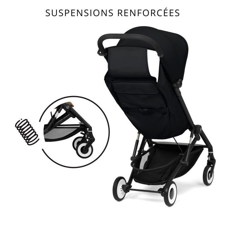 Poussette canne ultra-compacte Agis CYBEX - 5 a 22 kg (6 mois - 4 ans) - poussette légere 6,3 kg - compatible avion - Magic Bla Poussette canne ultra-compacte Agis CYBEX - 5 a 22 kg (6 mois - 4 ans) - poussette légere 6,3 kg - compatible avion - Magic Bla