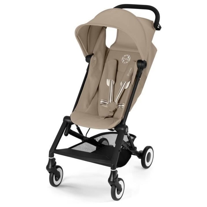 Poussette canne ultra-compacte Agis CYBEX - 5 a 22 kg (6 mois - 4 ans) - poussette légere 6,3 kg - compatible avion - Almond Be Poussette canne ultra-compacte Agis CYBEX - 5 a 22 kg (6 mois - 4 ans) - poussette légere 6,3 kg - compatible avion - Almond Be