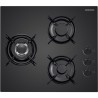 Plaque de cuisson a gaz - DAEWOO - 3 foyers - 60 cm - BH6GKR21BNL - No