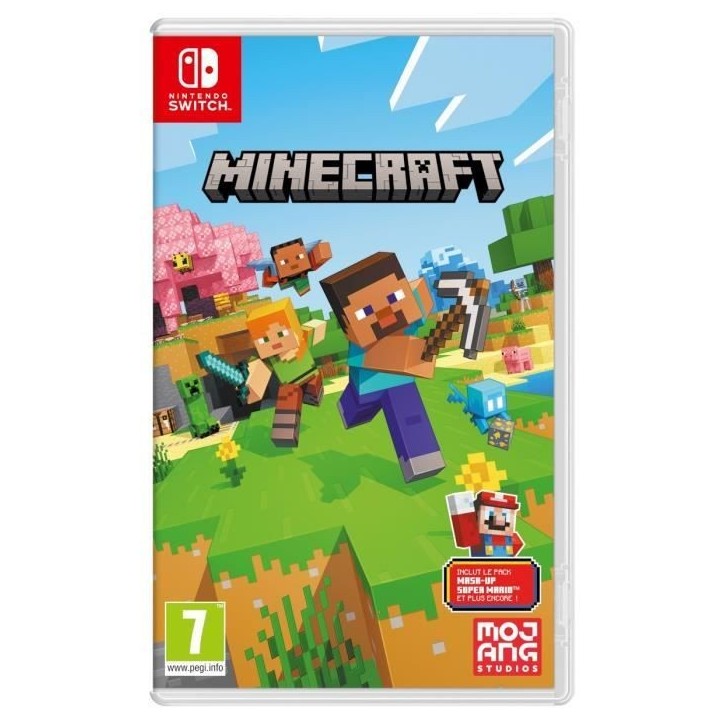Minecraft • Jeu Nintendo Switch Minecraft • Jeu Nintendo Switch