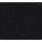 Plaque de cuisson vitrocéramique - DAEWOO - 4 foyers - 60 cm - BH6VTF27BNM - Noir