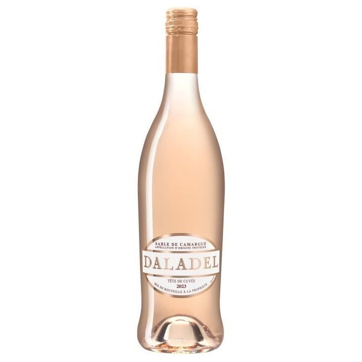 Daladel Tete de Cuvée 2023 Sable de Camargue - Vin rosé de Languedoc - Bio