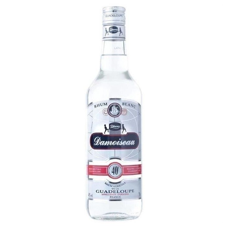 Rhum agricole blanc - DAMOISEAU - Guadeloupe - 40%vol - 70cl Rhum agricole blanc - DAMOISEAU - Guadeloupe - 40%vol - 70cl