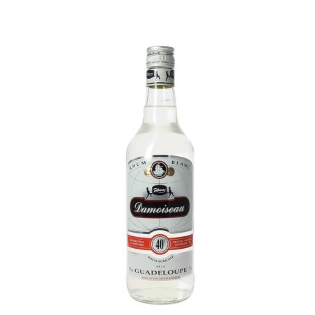 Rhum agricole blanc - DAMOISEAU - Guadeloupe - 40%vol - 70cl