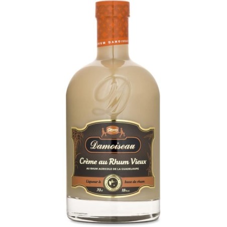 Damoiseau Creme au rhum vieux - Liqueur spiritueuse - Guadeloupe - 18%
