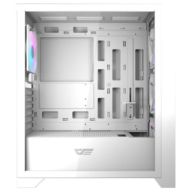 Boitier sans alimentation - DARKFLASH DRX70 MESH - Moyen tour - Format ATX - Blanc Boitier sans alimentation - DARKFLASH DRX70 MESH - Moyen tour - Format ATX - Blanc