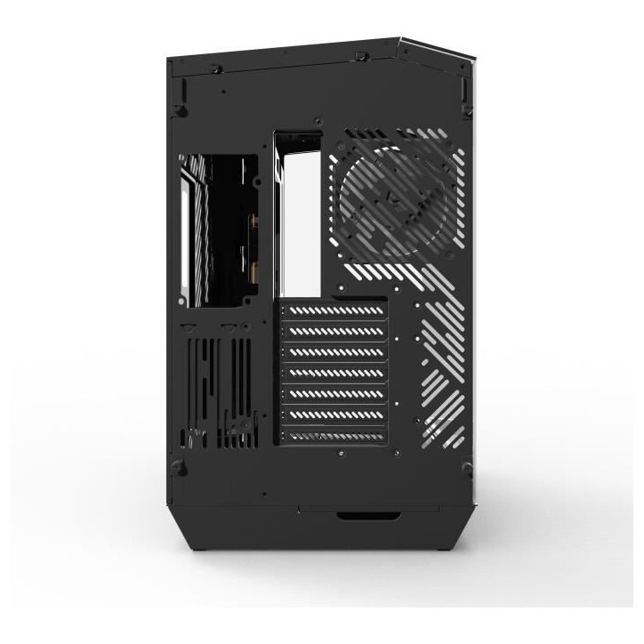 Boitier sans alimentation - DARKFLASH DY470 - Cube - Format ATX - Noir
