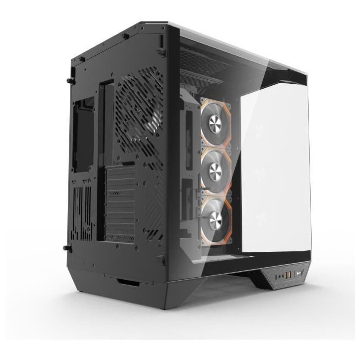 Boitier sans alimentation - DARKFLASH DY470 - Cube - Format ATX - Noir