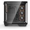 Boitier sans alimentation - DARKFLASH DY470 - Cube - Format ATX - Noir