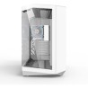 Boitier sans alimentation - Cube - Format ATX - DARKFLASH DY470 - Blan