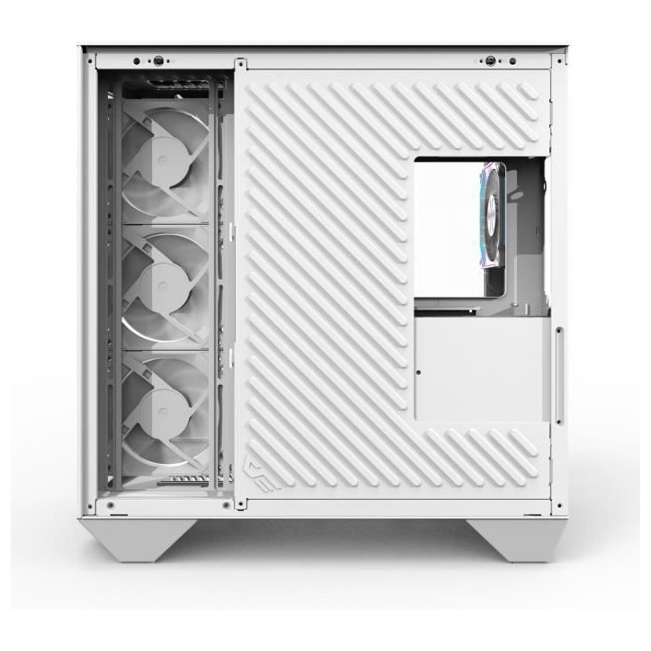 Boitier sans alimentation - Cube - Format ATX - DARKFLASH DY470 - Blanc Boitier sans alimentation - Cube - Format ATX - DARKFLASH DY470 - Blanc