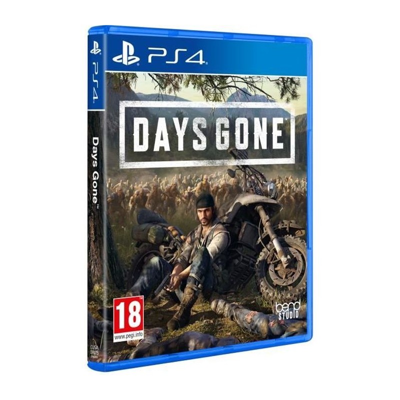 Jeu PS4 - Days Gone - Action - Blu-Ray - Sony Bend - En boîte
