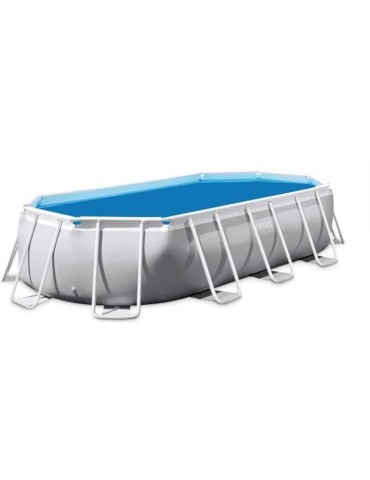Bâche a bulles pour piscine ovale Intex UTF00150 - 6,10m x 3,05m - 160 microns