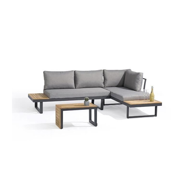 Salon de jardin modulable - Aluminium - DCB GARDEN - 4 places - TOKYO Salon de jardin modulable - Aluminium - DCB GARDEN - 4 places - TOKYO