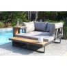 Salon de jardin modulable - Aluminium - DCB GARDEN - 4 places - TOKYO