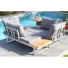 Salon de jardin modulable - Aluminium - DCB GARDEN - 4 places - TOKYO