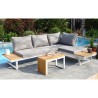 Salon de jardin modulable - Aluminium - DCB GARDEN - 4 places - TOKYO