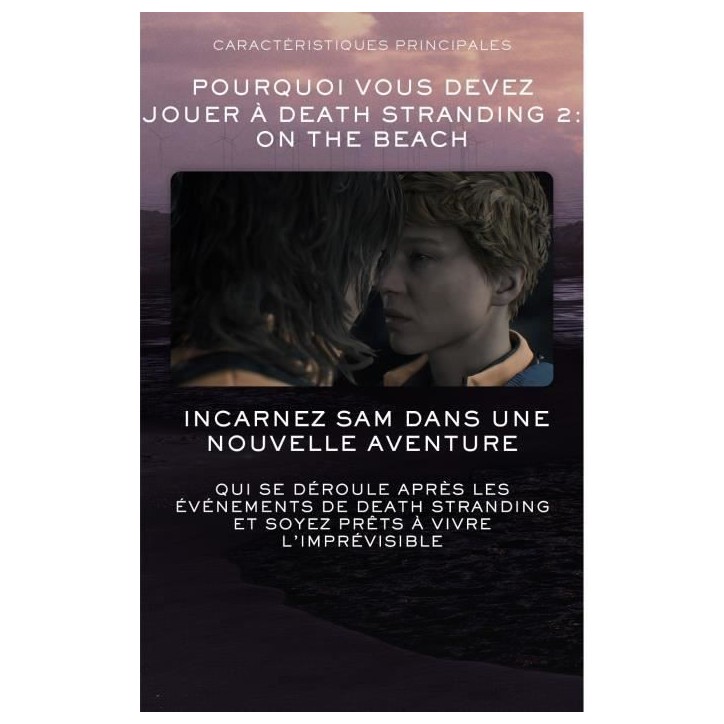 Death Stranding 2 : On the Beach - Jeu PS5