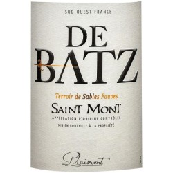 Château Plaimont De Batz 2020 Saint Mont - Vin rouge du Sud-Ouest