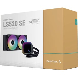 Deepcool - LS520 SE (Noir) - Watercooling AIO - 2x120mm ARGB