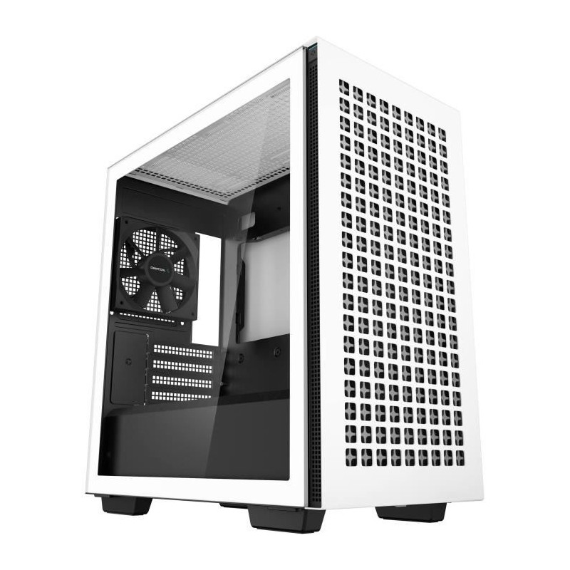 Boitier PC sans alimentation - DEEPCOOL CH370 (Blanc) - Mini tour - Fo Boitier PC sans alimentation - DEEPCOOL CH370 (Blanc) - Mini tour - Fo