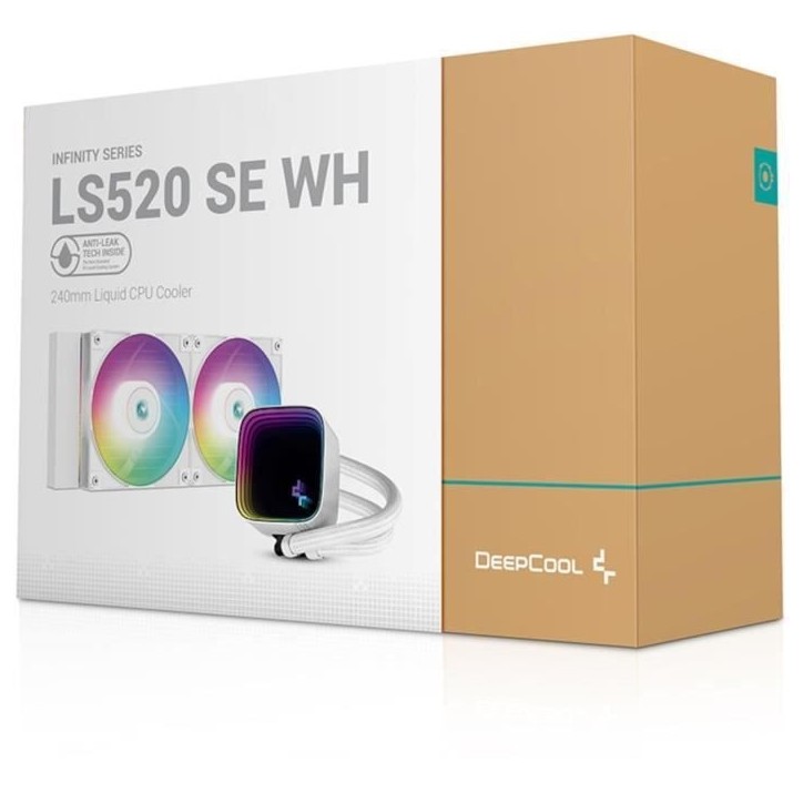 Deepcool - LS520 SE (Blanc) - Watercooling AIO - 2x120mm ARGB
