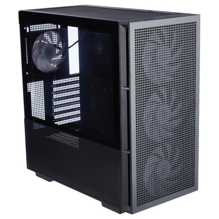 Boitier PC sans alimentation - DEEPCOOL CH560 (Noir) - Moyen tour - Format E-ATX Boitier PC sans alimentation - DEEPCOOL CH560 (Noir) - Moyen tour - Format E-ATX