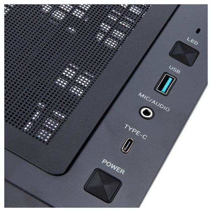 Boitier PC sans alimentation - DEEPCOOL CH560 (Noir) - Moyen tour - Format E-ATX Boitier PC sans alimentation - DEEPCOOL CH560 (Noir) - Moyen tour - Format E-ATX
