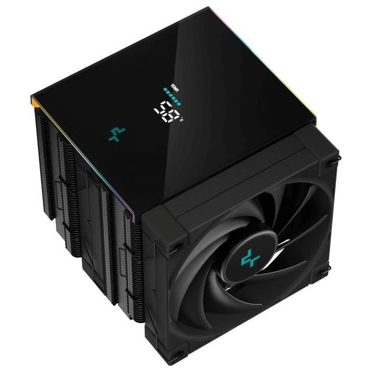 Deepcool - AK620 Digital (Noir) - Ventirad CPU - 2x120mm Deepcool - AK620 Digital (Noir) - Ventirad CPU - 2x120mm