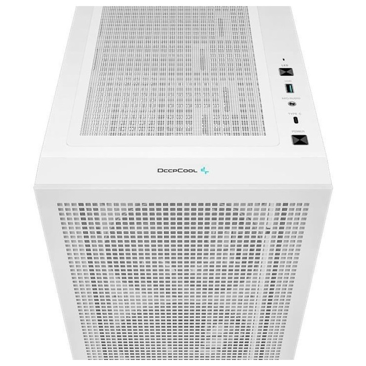 Boitier PC sans alimentation - DEEPCOOL CH560 (Blanc) - Moyen tour - Format E-ATX - Ventilateurs A-RGB