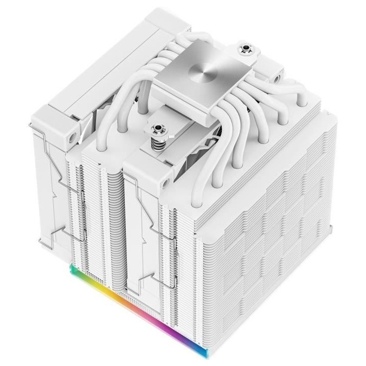 Ventirad CPU - DEEPCOOL AK620 Digital - Ventilateur 2x 120 mm - Blanc