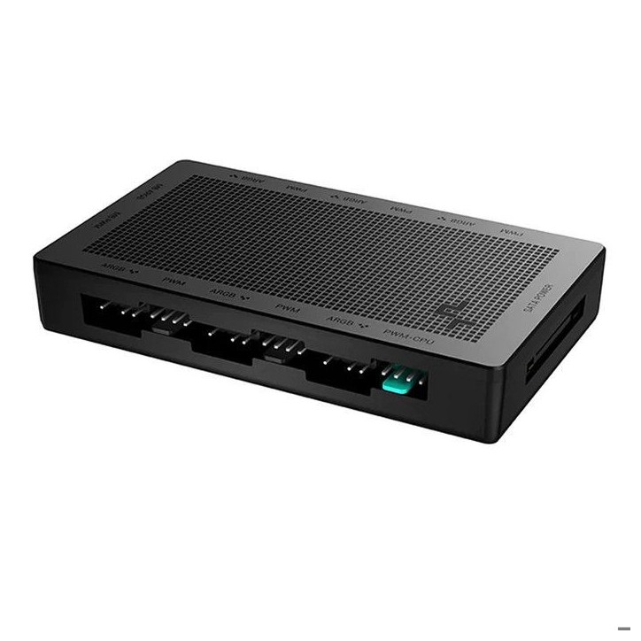 Deepcool - SC790 - Hub Pwm et ARGB - 6 ports ARGB (3 broches) / 6 ports PWM - Alimentation pas prise Sata