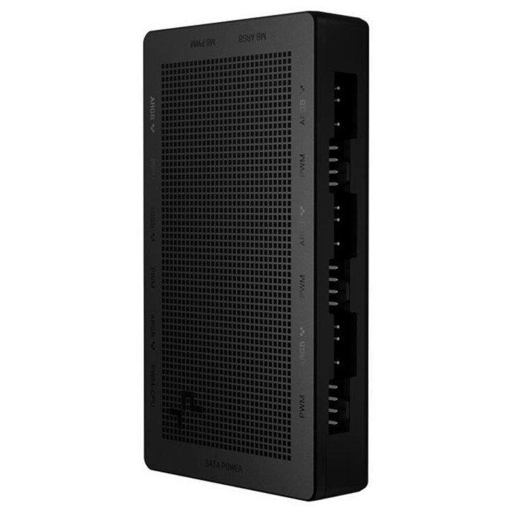 Deepcool - SC790 - Hub Pwm et ARGB - 6 ports ARGB (3 broches) / 6 ports PWM - Alimentation pas prise Sata