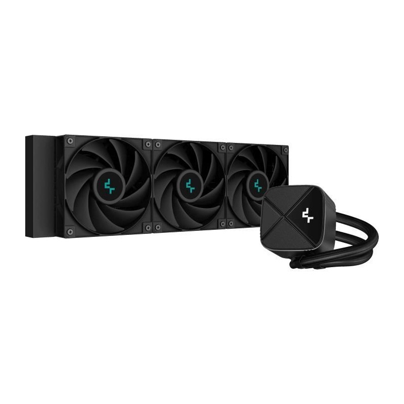 DEEPCOOL - LS720S Zero Dark - Watercooling AIO CPU - 3x120mm - Noir DEEPCOOL - LS720S Zero Dark - Watercooling AIO CPU - 3x120mm - Noir