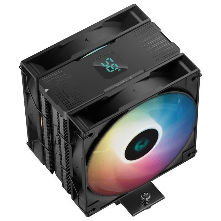 DEEPCOOL - AG400 Digital PLUS ARGB (Noir) - Ventirad CPU DEEPCOOL - AG400 Digital PLUS ARGB (Noir) - Ventirad CPU