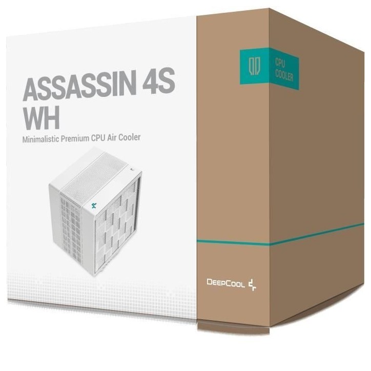 Refroidisseur de CPU - DeepCool - ASSASSIN 4S - 140 mm - Blanc - Silencieux et efficace Refroidisseur de CPU - DeepCool - ASSASSIN 4S - 140 mm - Blanc - Silencieux et efficace