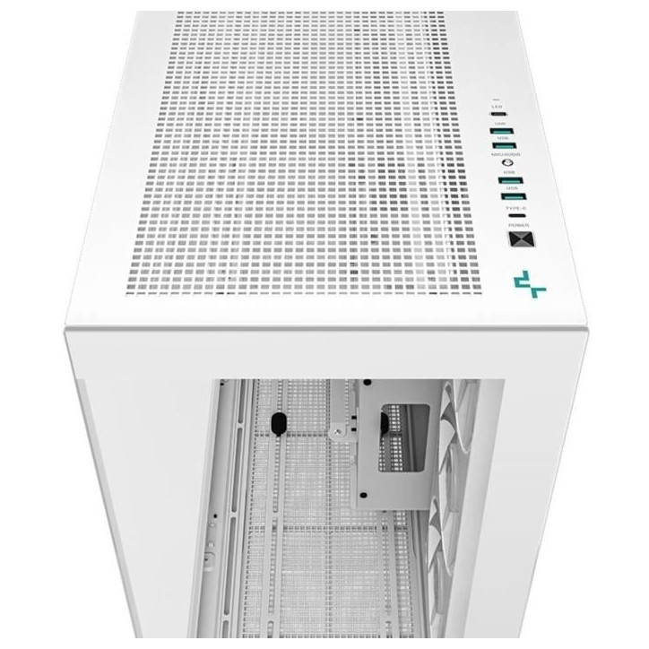 Boitier PC - DEEPCOOL - CH780 - Sans alimentation - Grande tour - Format E-ATX - Blanc Boitier PC - DEEPCOOL - CH780 - Sans alimentation - Grande tour - Format E-ATX - Blanc