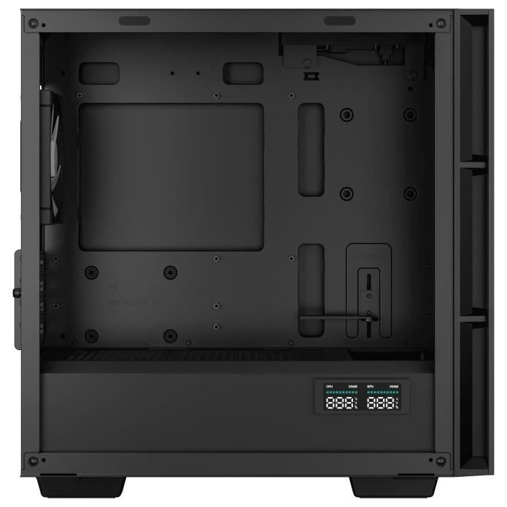 Boitier PC - DEEPCOOL - CH360 Digital - Sans alimentation - Mini tour - Format M-ATX - Noir Boitier PC - DEEPCOOL - CH360 Digital - Sans alimentation - Mini tour - Format M-ATX - Noir
