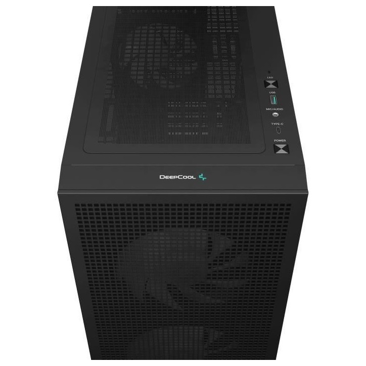 Boitier PC - DEEPCOOL - CH360 Digital - Sans alimentation - Mini tour - Format M-ATX - Noir Boitier PC - DEEPCOOL - CH360 Digital - Sans alimentation - Mini tour - Format M-ATX - Noir