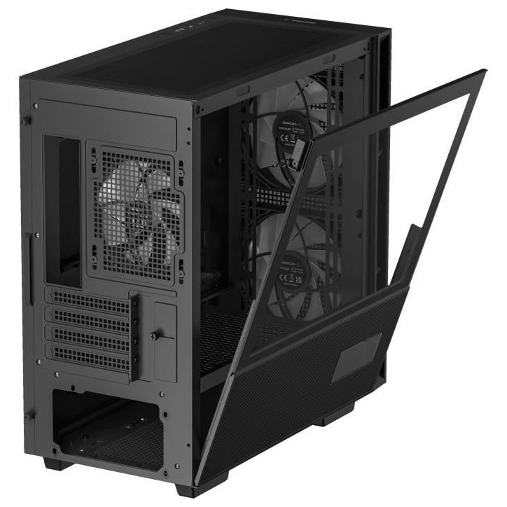 Boitier PC - DEEPCOOL - CH360 Digital - Sans alimentation - Mini tour - Format M-ATX - Noir Boitier PC - DEEPCOOL - CH360 Digital - Sans alimentation - Mini tour - Format M-ATX - Noir