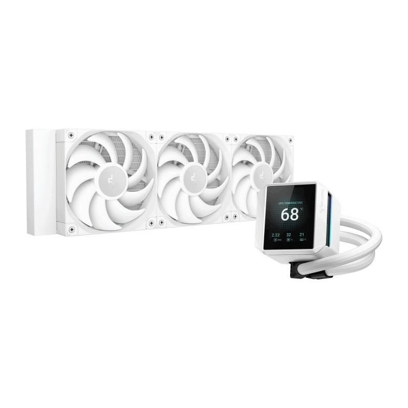 Refroidissement PC - DEEPCOOL - R-LX360-WHDSNMP-G-1 - MYSTIQUE 360 WH Refroidissement PC - DEEPCOOL - R-LX360-WHDSNMP-G-1 - MYSTIQUE 360 WH