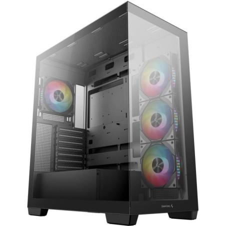 Boitier sans alimentation - DEEPCOOL CG580 4F - Moyen tour - Format E-