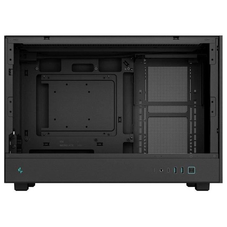 Boitier sans alimentation - DEEPCOOL CH260 - Mini tour - Format M-ATX - Noir Boitier sans alimentation - DEEPCOOL CH260 - Mini tour - Format M-ATX - Noir
