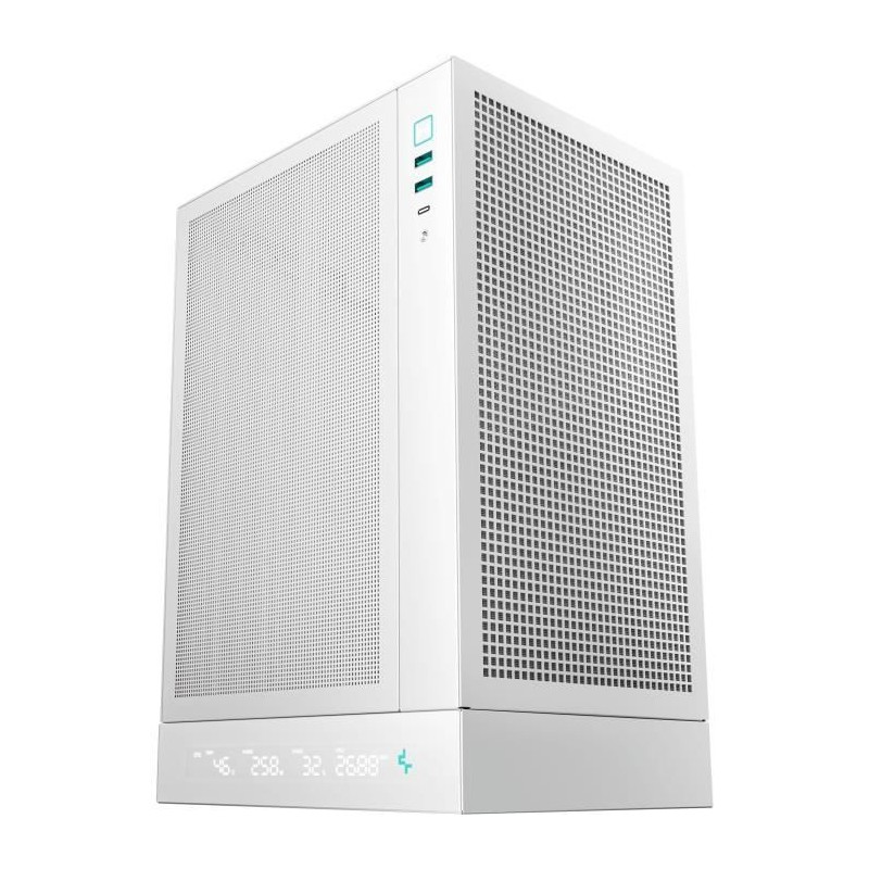 Boitier sans alimentation - DEEPCOOL CH170 Digital - Mini tour - Forma Boitier sans alimentation - DEEPCOOL CH170 Digital - Mini tour - Forma