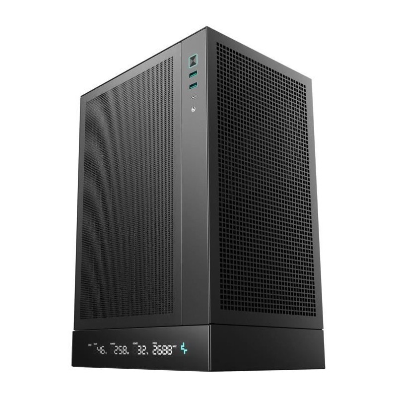 Boitier sans alimentation - DEEPCOOL CH170 Digital - Mini tour - Forma